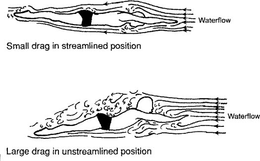 water body position