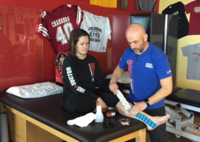 Kinesiology Tape – Why I Use it in my Sports Chiropractic Clinic
